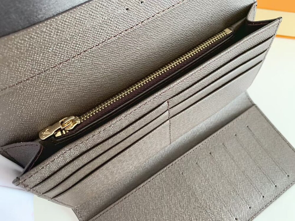 Louis Vuitton Damier Ebene Canvas Portefeuille Sarah Wallet - Picture 6 of 8